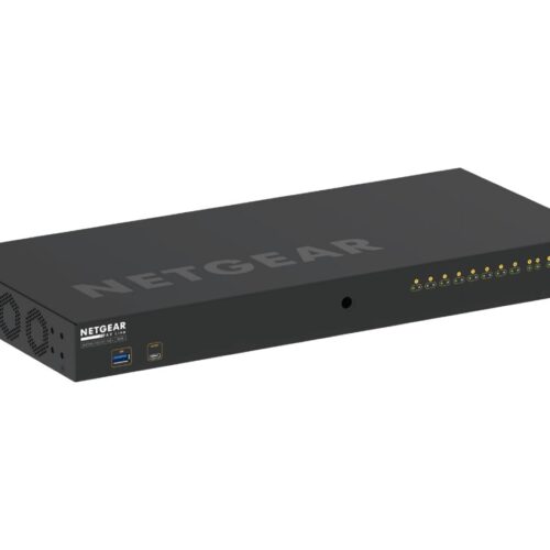 NETGEAR 12-Port AV Line M4250-10G2XF-PoE+ 8x1G PoE+ 240W 2x1G 2xSFP+ Managed Switch