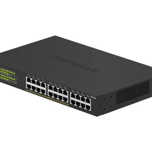 NETGEAR 24PT GIGE UNMANAGED SWITCH W/ POE+
