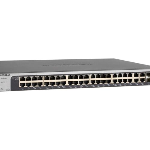 NETGEAR 48-Port 10-Gigabit Smart Managed Switch, 4 Combo-SFP+-Ports