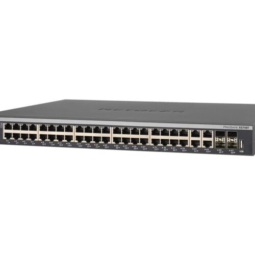 NETGEAR 48-Port 10-Gigabit Smart Managed Switch, 4 Combo-SFP+-Ports