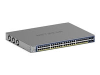 NETGEAR 48P GE POE+ Smart Switch W/10G SFP+ GS752TXPV3
