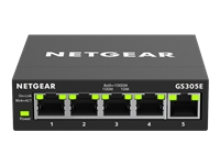 NETGEAR 5-port Gigabit Ethernet Smart Managed Plus Switch GS305E