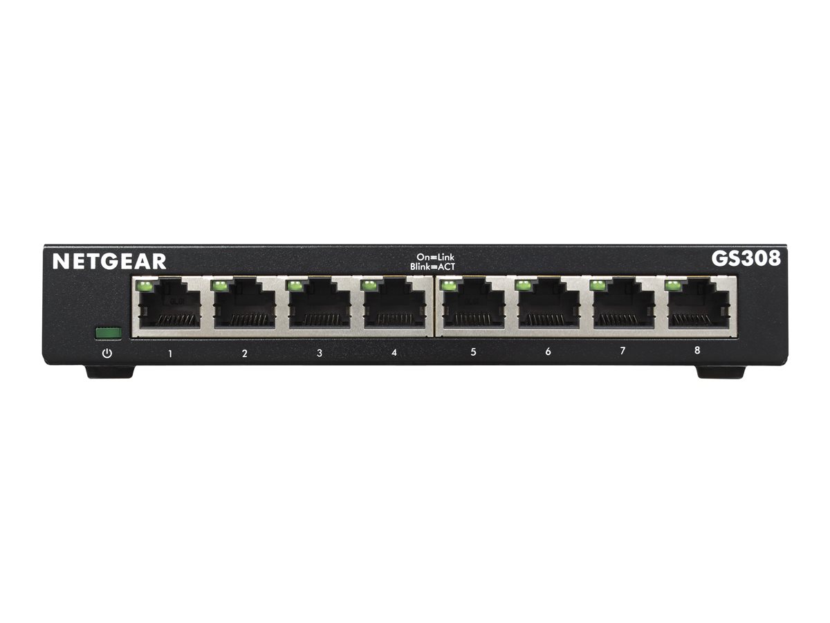 NETGEAR 8-port Gigabit Ethernet Unmanaged Switch GS308