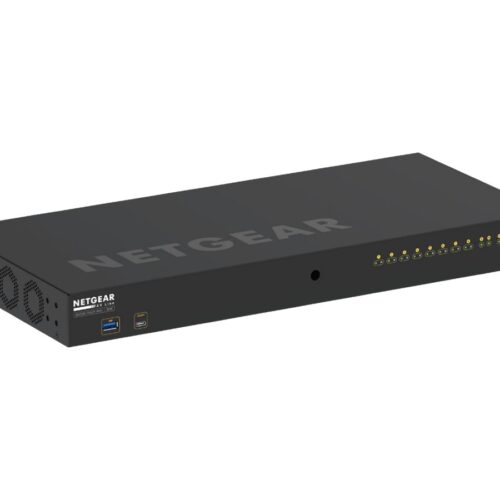 NETGEAR M4250 12-Port AV Line PoE+ Switch 125W 2x1G 2xSFP Managed Switch