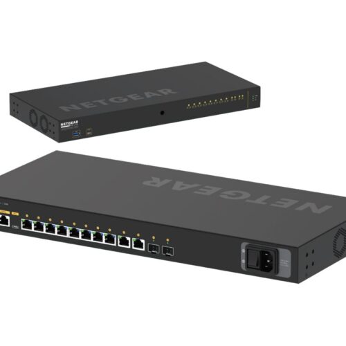 NETGEAR M4250 12-Port AV Line PoE+ Switch 125W 2x1G 2xSFP Managed Switch
