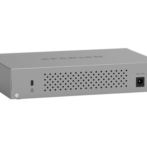 NETGEAR MS108EUP 8-Port Ultra60 PoE++ Multi-Gigabit 2.5G Ethernet Plus Switch with 230W PoE-Budget 1G/2.5G-Ports for WiFi-6-AP