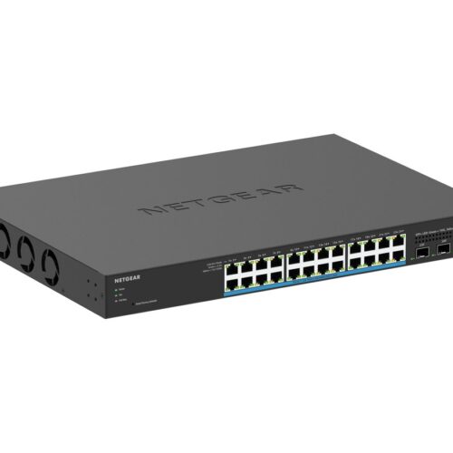 NETGEAR MS324TXUP – 1 year Insight Managed 24PT MG U60 POE++ SMART SWITCH + 4 SFP+ Ports