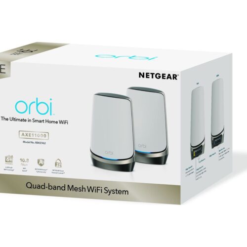 NETGEAR ORBI AX11000 1ROU +1 SATELL BNDL RBKE962