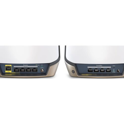 NETGEAR Orbi Mesh WiFi6 System AX6000 Tri-Band W/SATELLITE x2 RBK863S