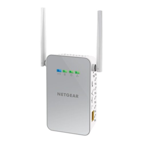 NETGEAR Powerline Wireless 1000 Set – 1x PL1000 Adapter 1xPLW1000 WiFi IEEE 2.4 GHz/5 GHz 802.11 b/g/n/ac Access Point
