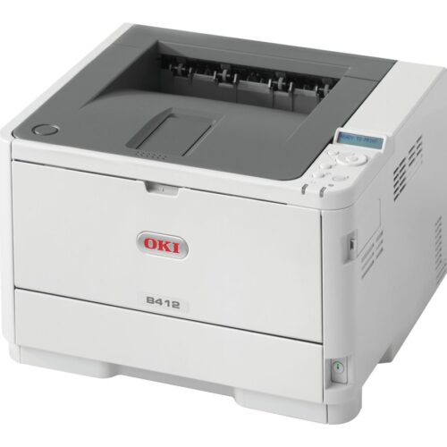 OKI B412dn monochrom LED printer A4 33ppm 24,5 x 38,7 x 36,4