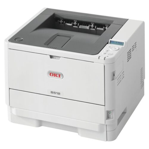 OKI B512dn monochrom LED printer 28,6 x 38,7 x 36,4 Bac standard de 530 Feuilles