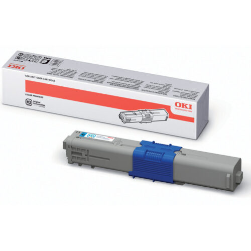 OKI C331 cartouche de toner cyan capacité standard 2.000 pages pack de 1