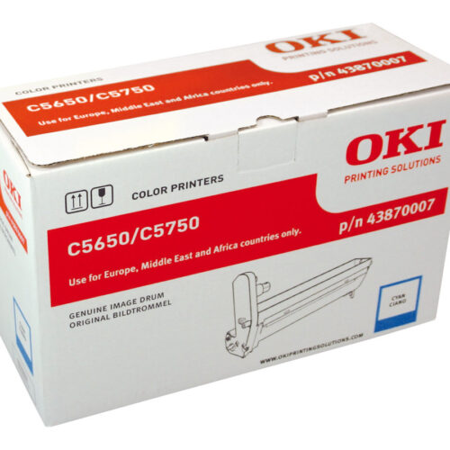 OKI C5650, C5750 tambour cyan capacité standard 20.000 pages pack de 1