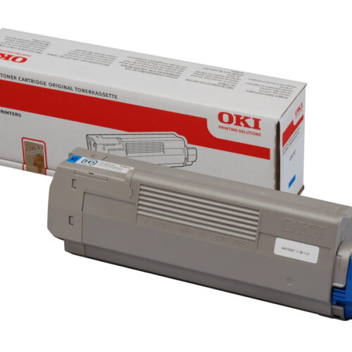 OKI C610 cartouche de toner cyan capacité standard 6.000 pages pack de 1