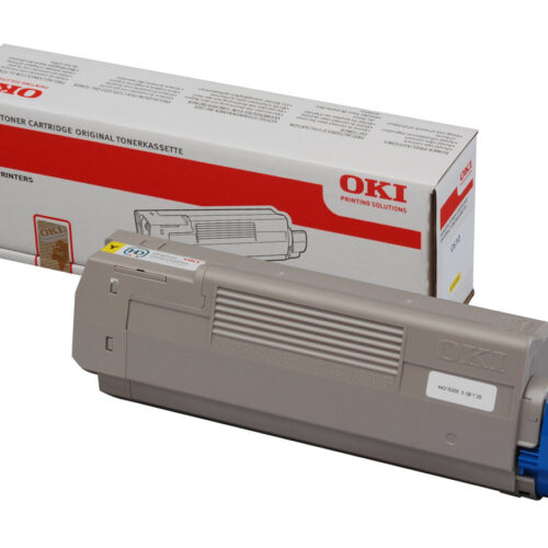 OKI C610 cartouche de toner jaune capacité standard 6.000 pages pack de 1