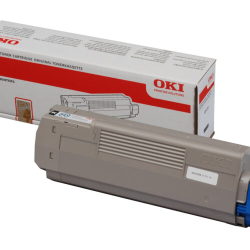 OKI C610 cartouche de toner noir capacité standard 8.000 pages pack de 1