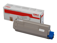 OKI C610 cartouche de toner noir capacité standard 8.000 pages pack de 1