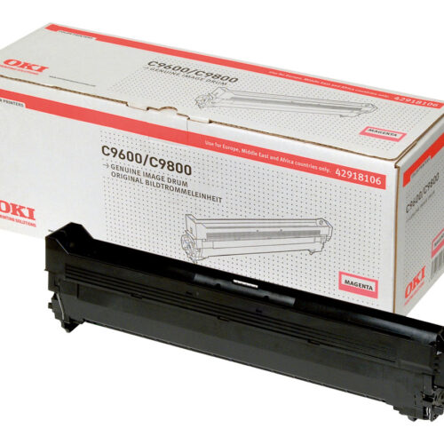 OKI C9600, C9650, C9800, C9850 tambour magenta capacité standard 30.000 pages pack de 1