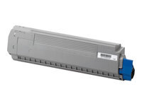 OKI MC861 toner jaune capacité standard 10.000 pages pack de 1