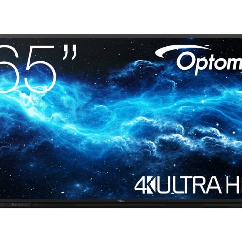 OPTOMA 3652RK ENI Monitor 65p 4K UHD 3840×2160 Multitouch 20pts 400cd/m2 4GB/32GB 6ms Angle Of Vision 178 Pen Holder Speakers