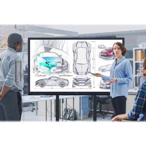 OPTOMA 3862RK ENI Monitor 86p 4K UHD 3840×2160 Multitouch 20pts 400cd/m2 4GB/32GB 6ms Angle Of Vision 178 Pen Holder Speakers