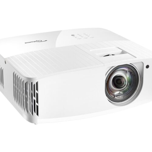 OPTOMA 4K400STx Projector UHD 4K 3840×2160 4000lm 1.000.000:1 ST TR: 0.5:1 2H 1 SPDIF 1 USB-A power  HP 1x10W 3.98Kg Blanc