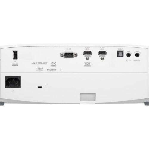 OPTOMA 4K400x UHD 4K (3840 x 2160) – 4000 lm – 1 000 000:1 –  TR: 1.5:1 ~ 1.66:1 – 2H – 1 SPDIF – 1 USB-A power – HP 1x10W – blanc