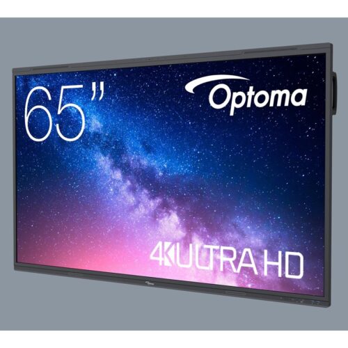 OPTOMA 5653RK 65p 400cd/m2 UHD Interactive 4K Multi-Touch-Display Android 13 Integrated Google Play Store