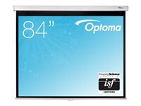 OPTOMA DS-3084PWC Écran de Projection Manuel 4/3 128x171cm