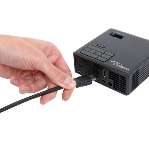 Optoma ML750E LED  WXGA (1280×800) – 700 lumens – 15 000:1 – HDMI/USB/VGA/haut parleurs – 2 ans sur site