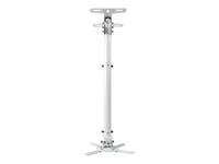 Optoma OCM815W – Support plafond blanc avec hauteur ajustable entre 57 et 82 cm