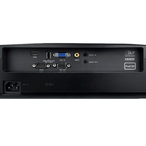 OPTOMA Projector W371 DLP WXGA 3800lm HDMI VGA Composite video Audio 3.5mm USB-A RS232