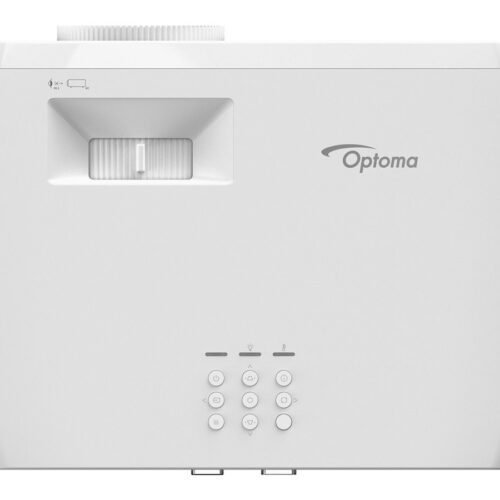 OPTOMA ZH400 FHD 1920×1080 4000lm Laser Projector 300 000:1 TR 1.48:1 1.62:1 2HDMI USB-A Power Audio 3.5mm 3Kg White