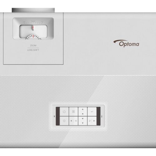 OPTOMA ZH507+ Laser Projector 1080p 1920×1080 5500lm 300 000:1 TR 1.4:1 – 2.24:1 – Lens Shift V+16 2H Composite Video USB-A Power