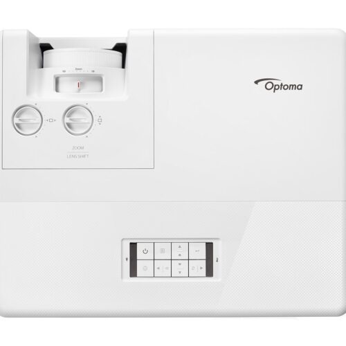OPTOMA ZU607T WUXGA 1920×1200 6500lm Laser Projector 300000:1 TR 1.2:1 – 1.92:1 2H/1Hout composite video 2 VGA USB-A pow