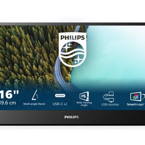PHILIPS 16B1P3302D/00 15.6p IPS 1920×1080 USB-C Black