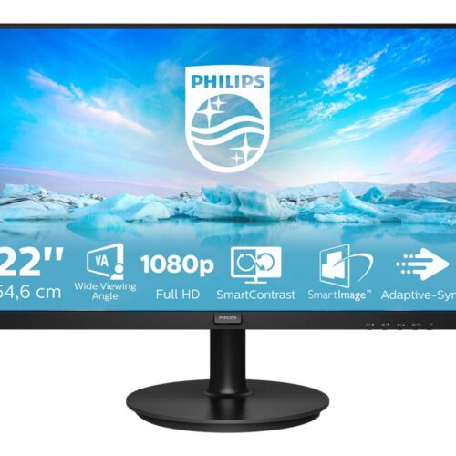 PHILIPS 221V8A/00 Monitor 21.5inch FHD 75Hz 4ms