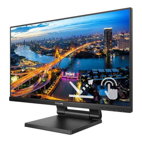 PHILIPS 222B1TC/00 21.5p 16:9 IPS FHD 60Hz 250cd/m2 D-SUB HDMI DP 1xUSB-B/3x USB 3.2