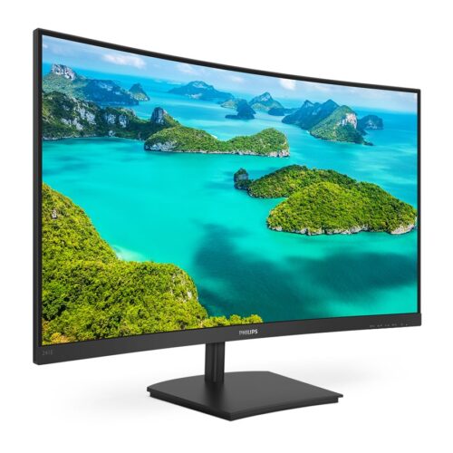 PHILIPS 241E1SC/00 23.6p Curved VA WLED 1920×1080 16:9 250cd/m2 4ms 75Hz HDMI VGA D-SUB