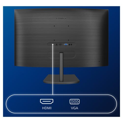 PHILIPS 241E1SC/00 23.6p Curved VA WLED 1920×1080 16:9 250cd/m2 4ms 75Hz HDMI VGA D-SUB