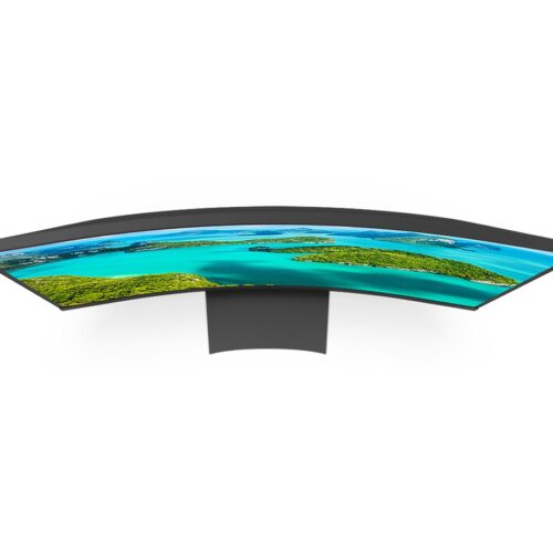 PHILIPS 241E1SCA Écran LED – incurvé – 24p – Full HD – 5 Hz – VA – 250 cd/m2 – 3000:1 – 4ms- VGA – HDMI- HP