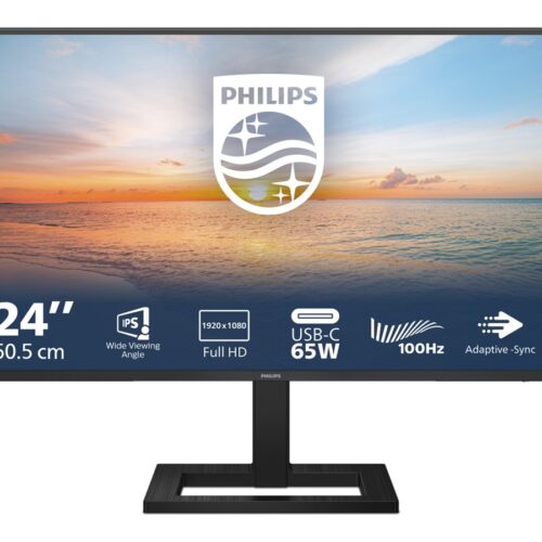 PHILIPS 24E1N1300AE/00 23.8p IPS 1920×1080 16:9 HDMI USB Black