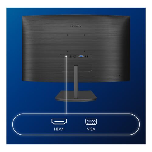 PHILIPS 271E1SCA/00 LCD CURVED 27p 16/9 VA FHD 1920×1080 75Hz 4ms 250 cd/m2 VGA HDMI Speakers 3Watt VESA 100