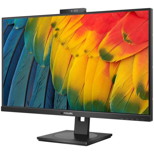 PHILIPS 27B1U5601H/00  27in – 2560 x 1440 QHD 75 Hz – IPS – 350 cd/m² – 4 ms – HDMI, DisplayPort, USB-C – haut-parleurs – WEBCAM