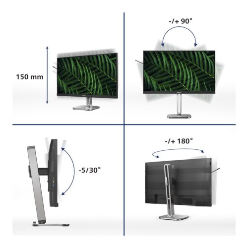 PHILIPS 27B2G5200/00 Ecran 27p FHD LED 16:9 IPS 75Hz D-SUB HDMI 1.4 DP 1.2