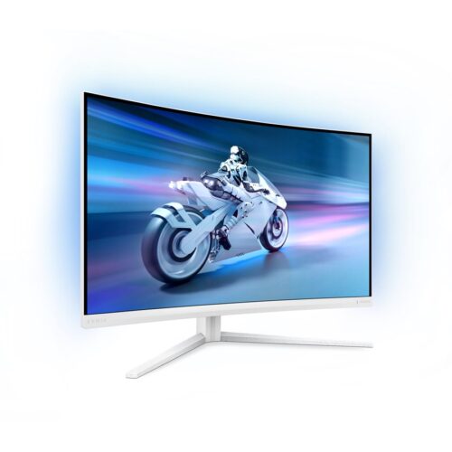 PHILIPS 31.5p 2560×1440 VA Curved 1500R 130mm EVNIA 5000 Ambiglow Curved QHD 2K 180Hz Fast VA 1ms GtG HDR10