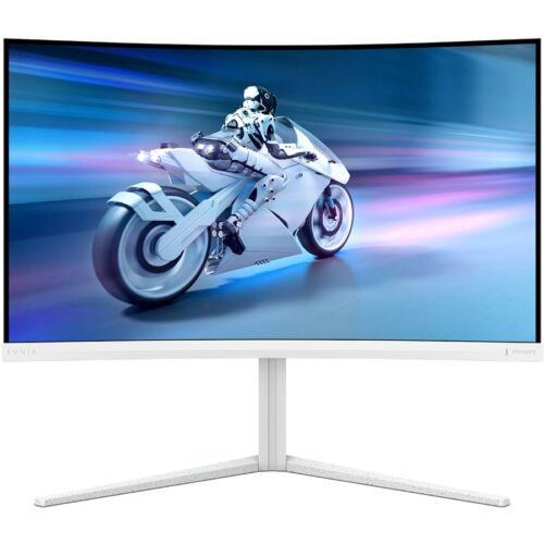 PHILIPS 31.5p 2560×1440 VA Curved 1500R 130mm EVNIA 5000 Ambiglow Curved QHD 2K 180Hz Fast VA 1ms GtG HDR10