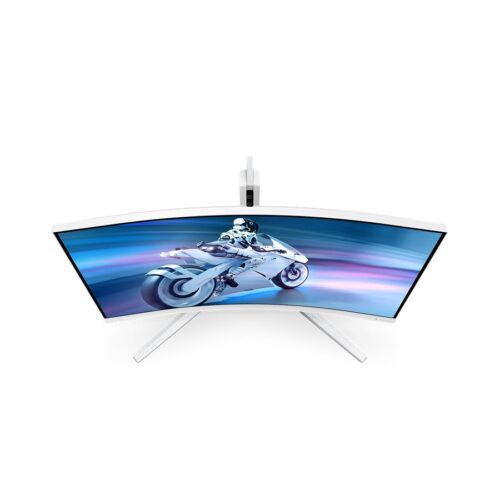 PHILIPS 31.5p 2560×1440 VA Curved 1500R 130mm EVNIA 5000 Ambiglow Curved QHD 2K 180Hz Fast VA 1ms GtG HDR10