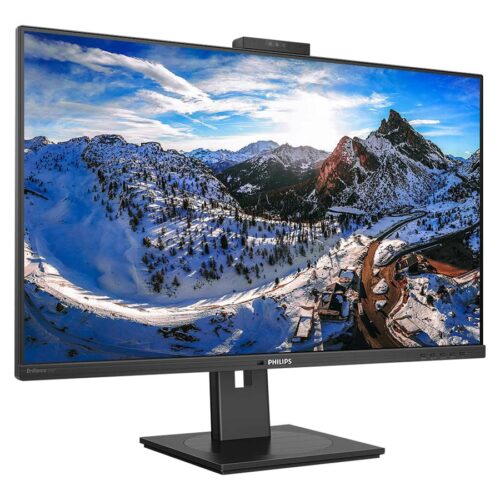 PHILIPS 326P1H/00 Moniteur 32p – 2560 x 1440 QHD 75 Hz – IPS – 350 cd/m2 – 4 ms – 2xHDMI DisplayPort USB-C – WEBCAM – HP